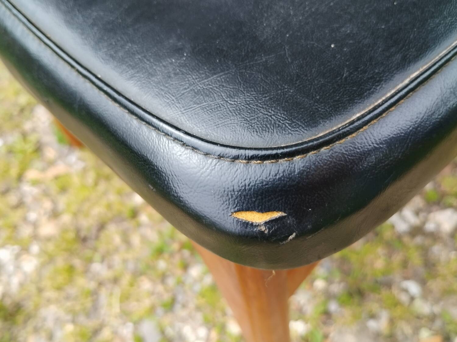 Series of 6 old Scandinavian design chairs