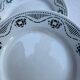 Set of 8 flat plates Creil and Montereau