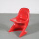 2000s Red “Casalino” children chair by Alexander Begge for Casala, Germany