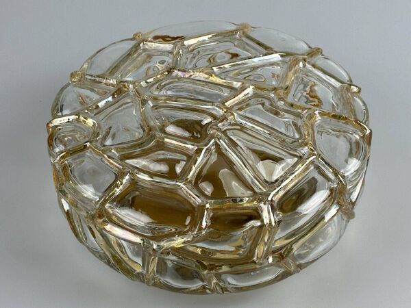 Plafonnier ou applique murale des années 60 et 70 Bubble Glass Allemagne Space Age Design