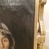 Portrait of a woman Period 18th century oil on canvas