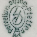 Salière poivrier moutardier Set service à condiments ,porcelaine Pfeffer Gotha - pingouins