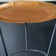 Table rotin vintage