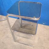 Vintage smoked glass and chrome harness