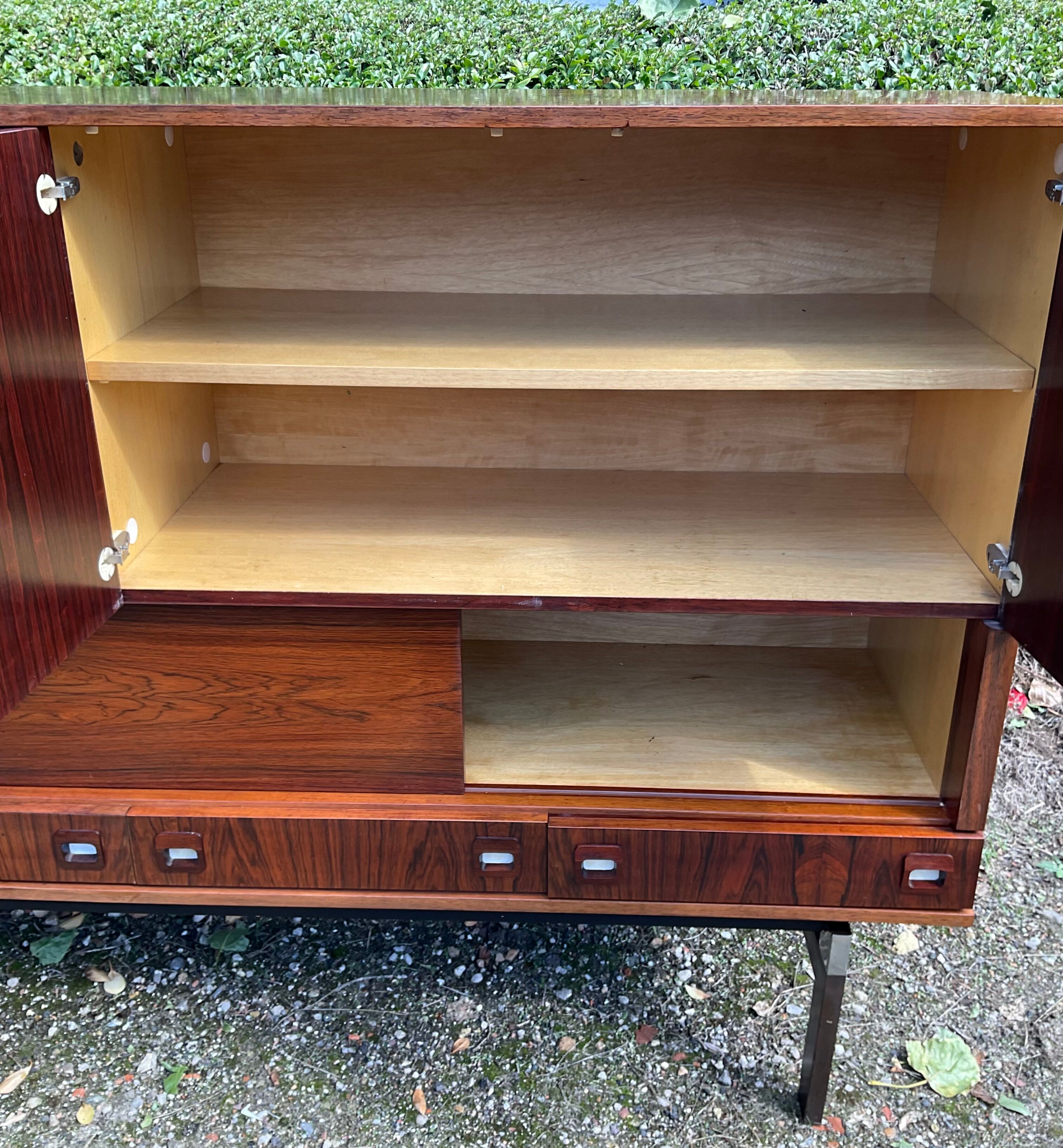 Scandinavian rosewood row from the 60s
