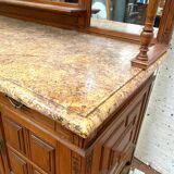 Showcase sideboard Louis XVI style solid wood XIX century
