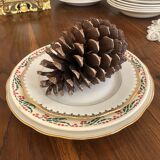 Series of plates Holly "Christmas"
