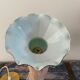 Vintage suspension lamp in marbled green opaline