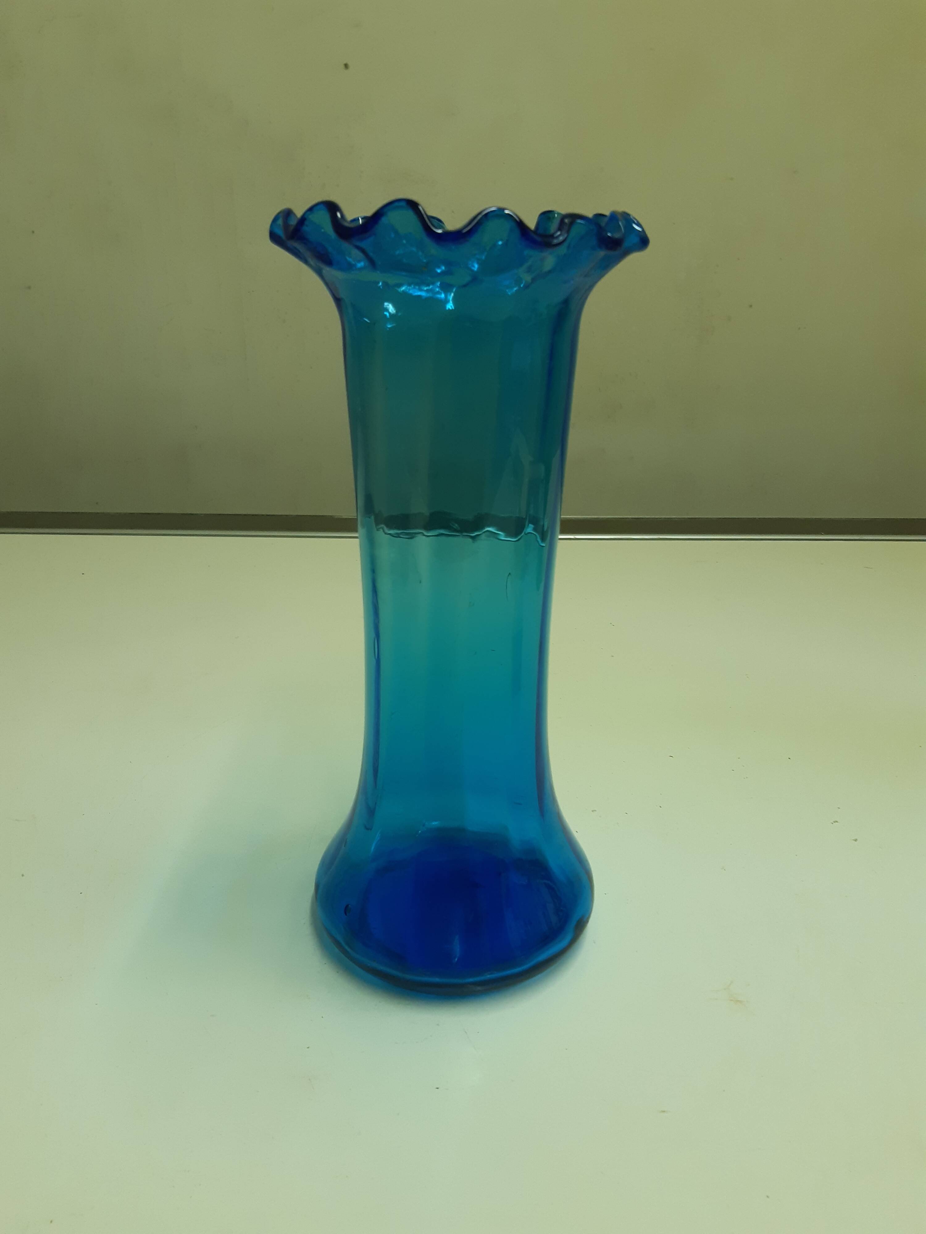 Vintage blown glass vase