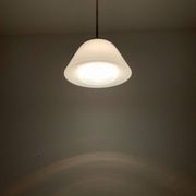 Opaline Glass Pendant Lamp by Wilhelm Wagenfeld for Peill and Putzler