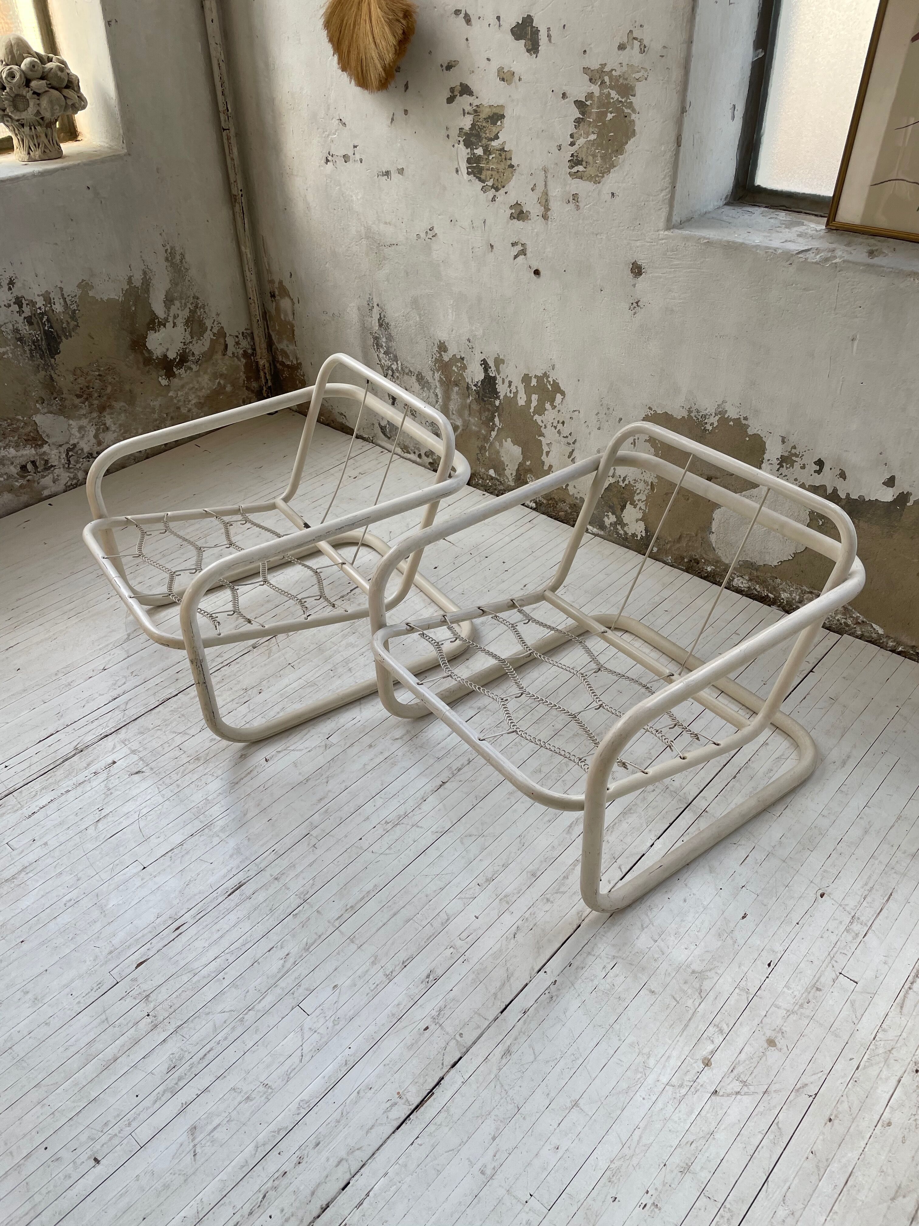 Pair of Prisunic chairs