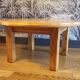 Table basse en orme 1980