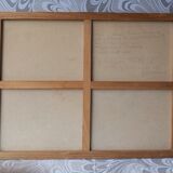 Contemporary floral composition signed