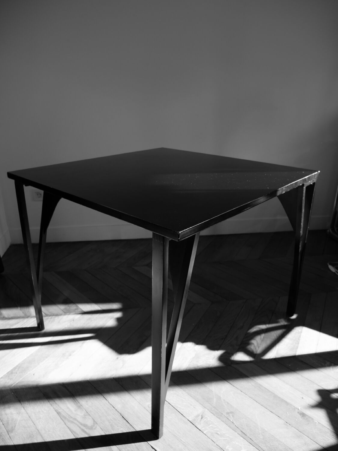 Castiglioni folding table & chairs 1965