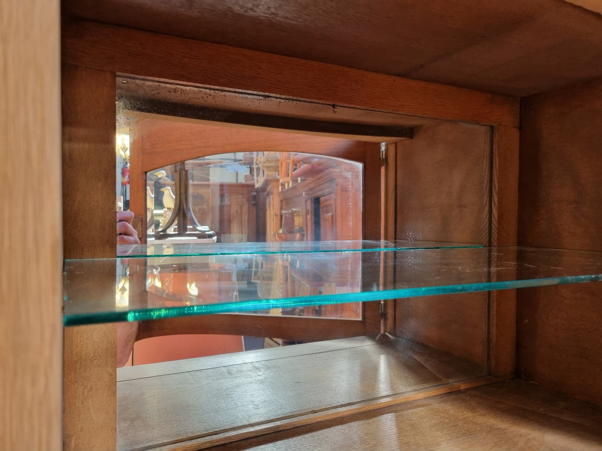 Sideboard 2 oak bodies, from the 1940s / 1950s