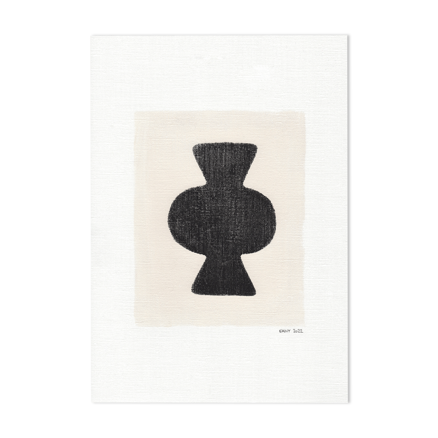 Peinture sur papier • M630 • signée eawy