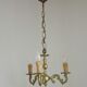 Bronze 3 light chandelier