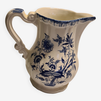 Lancaster ceramic pitcher floral decor