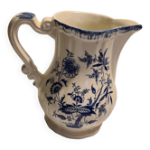 Lancaster ceramic pitcher floral decor