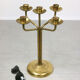 Vintage Brass 5-arm candlestick