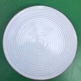 Vintage small plate spiral pattern