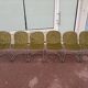 Set of 6 chrome chairs