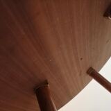 Scandinavian pedestal table 60's