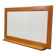 Mirror in mahogany frame, Italian design, 1970s, production: Italy