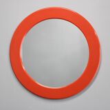 1970s Round Italian Mirror
