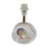 Lamp inclusion shell mother-of-pearl design 70s