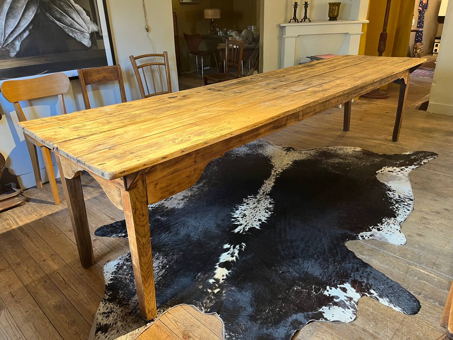 Large farmhouse table