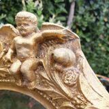 Vintage golden mirror