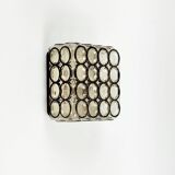 Mid-Century Glass Wall Light or Ceiling Light from Limburg, Germany, 1960s