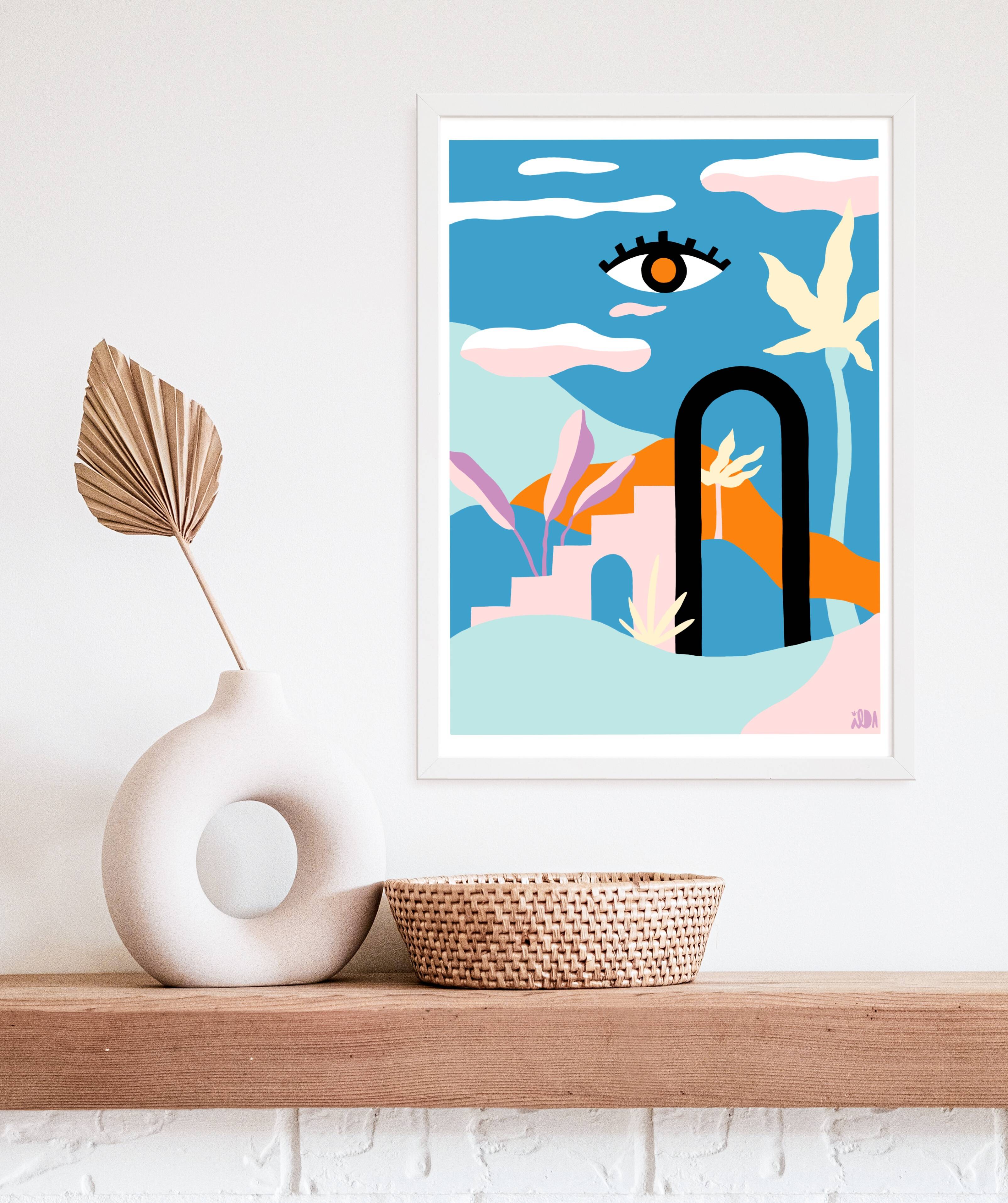 Art print “ILDAVIA DAY 1” 30x40cm