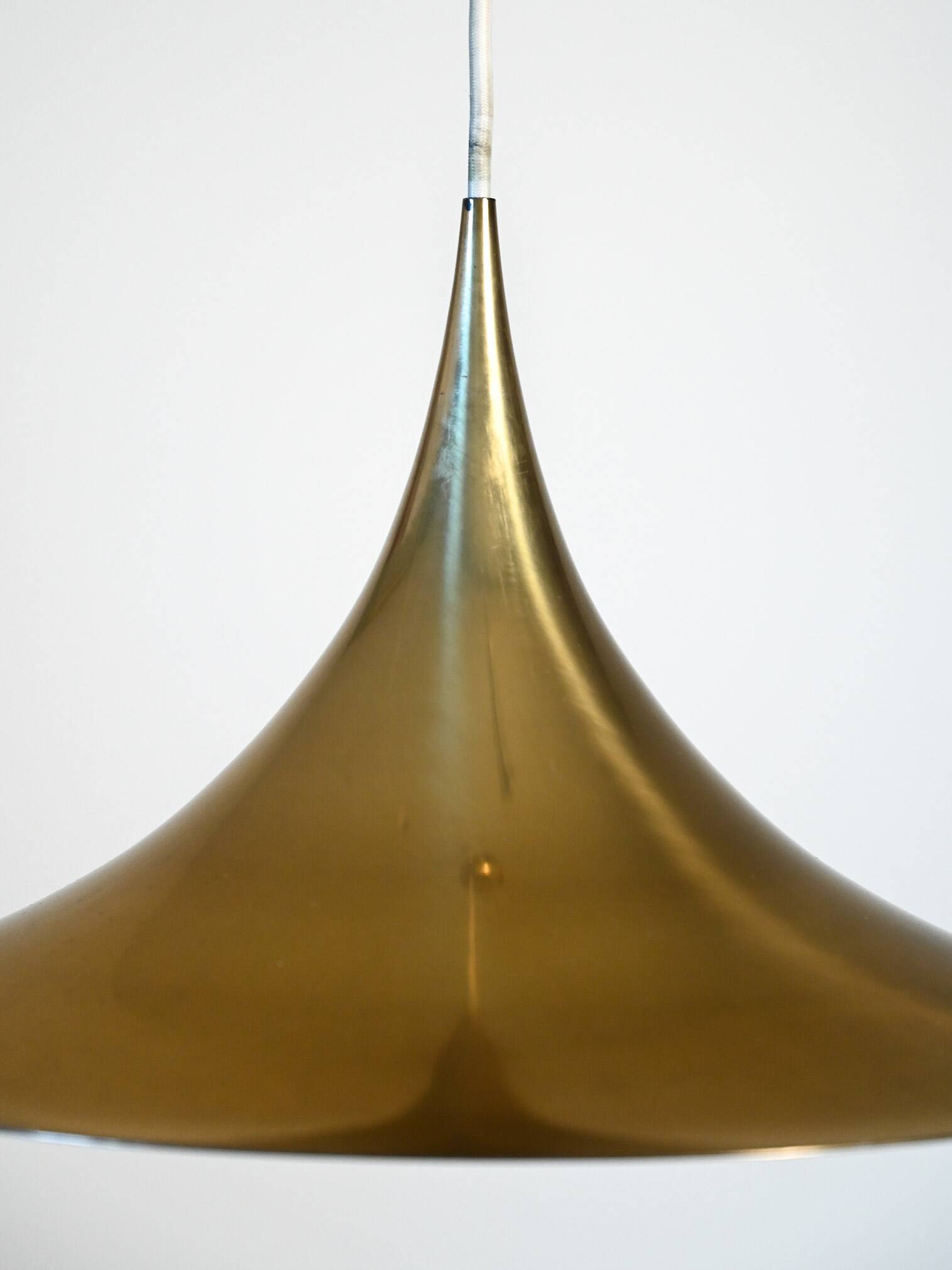 Pendant lamp in brass attributed to Claus Bonderup & Torsten Thorup
