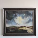 Oil painting on panel H. De Vleeschauwer