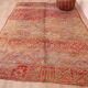 Vintage Moroccan Wool Rug 184 x 285 cm, Handmade Berber Rug, Old Rug Boho