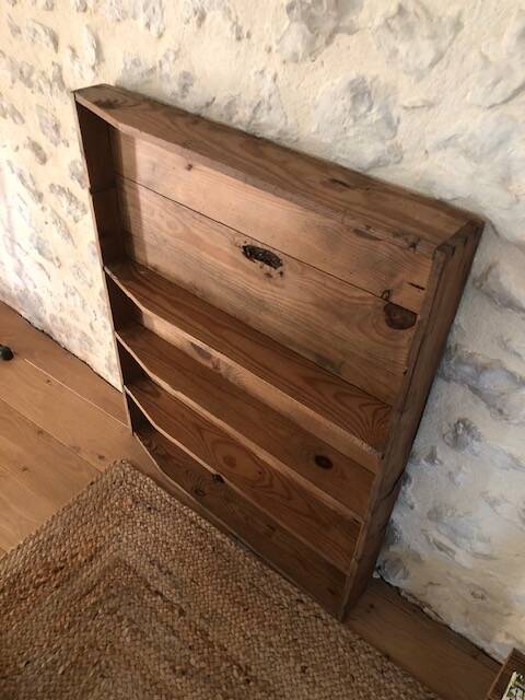Etagère de métier en bois