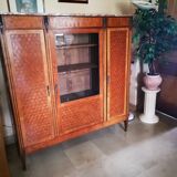 Louis XVI-style library showcase