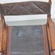 Vintage Director's Folding Chair in Wood and Leather, 1970s
