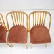 1960s Antonin Suman Beech Dining Chairs, Set of 4