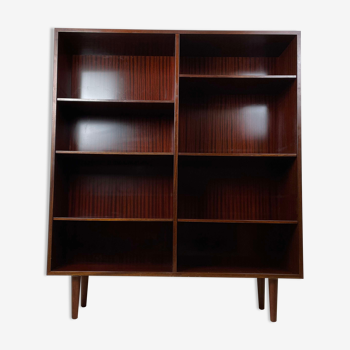 Omann Junior Scandinavian Vintage Mahogany Library, 60s