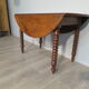 Table ronde Louis Philippe en noyer