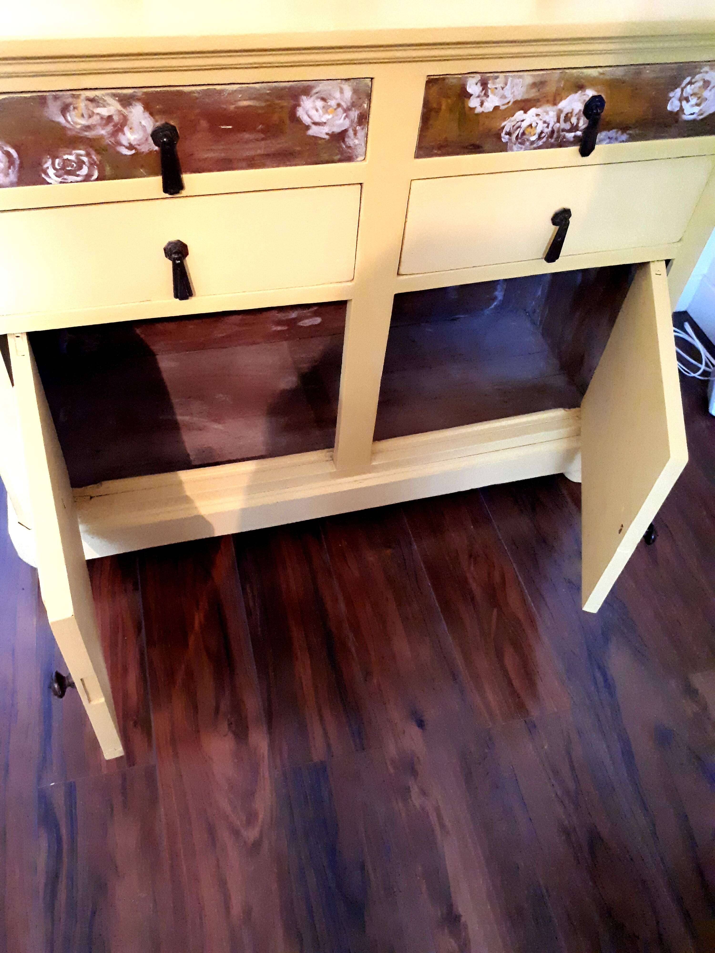 Yellow flower buffet