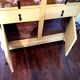 Buffet jaune fleurs