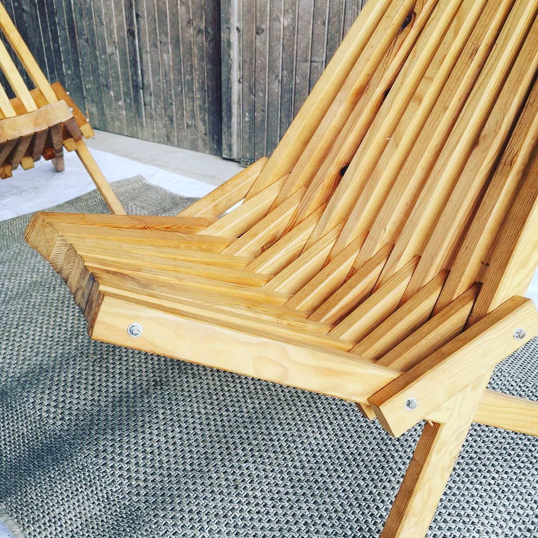2 chilean vintage wooden
