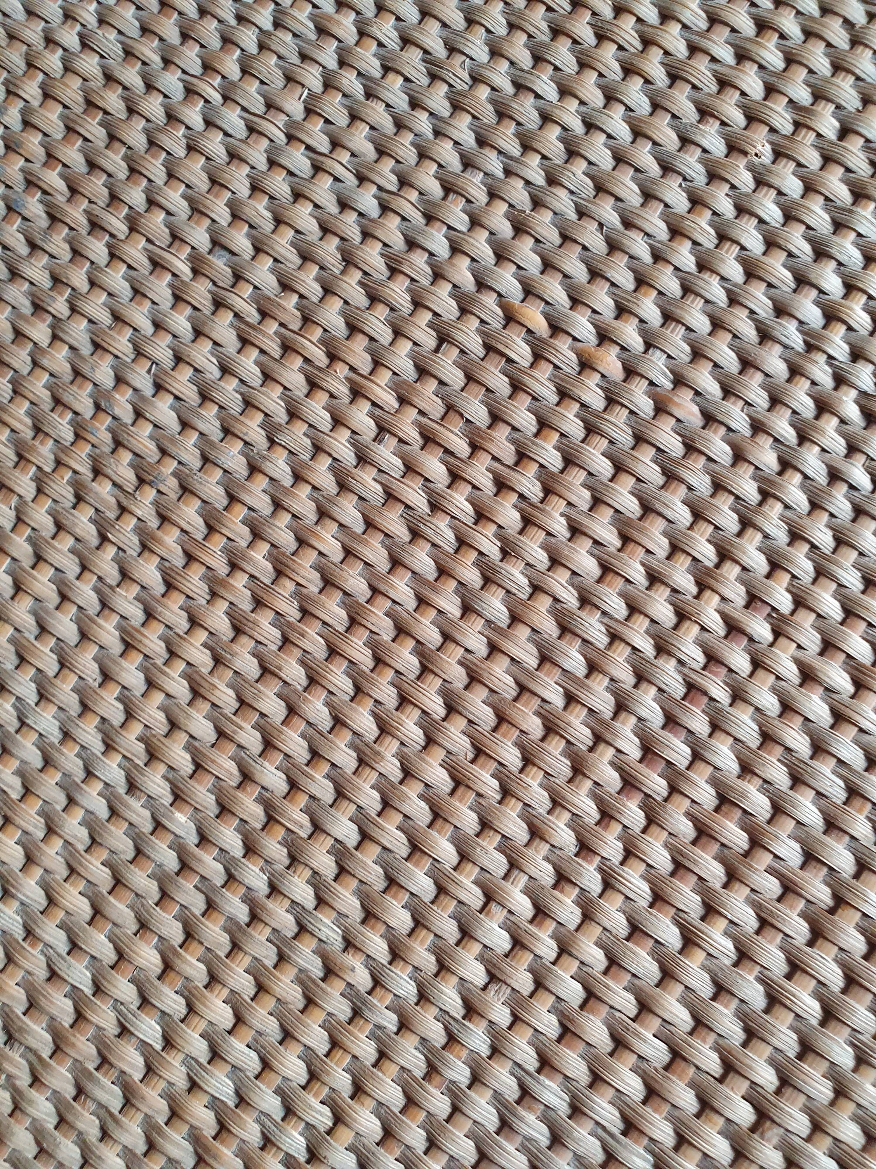 Vintage rattan coffee table