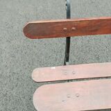 Banc de jardin ancien pieds en fonte