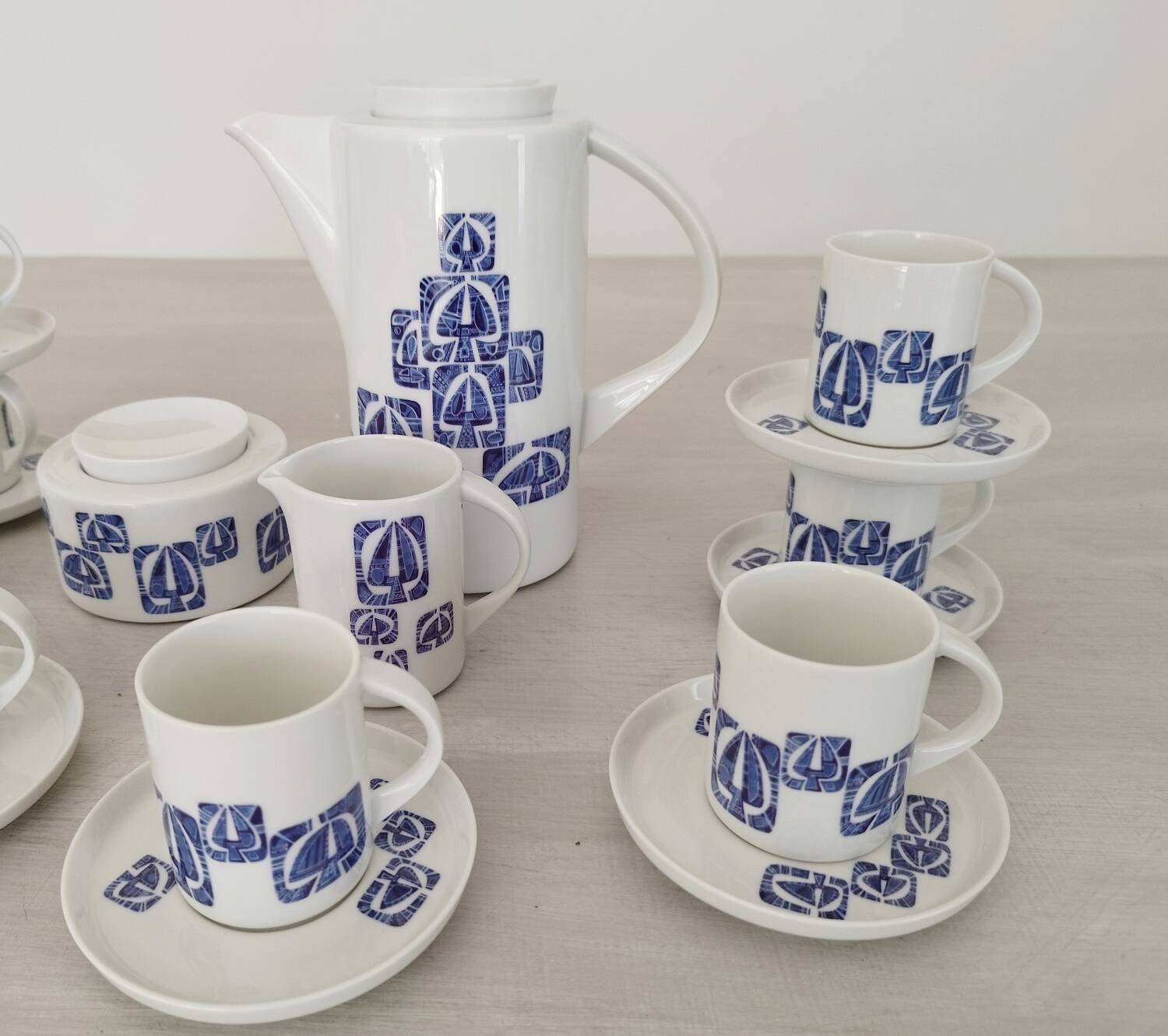 Paris Porcelain Coffee Service Lima Model