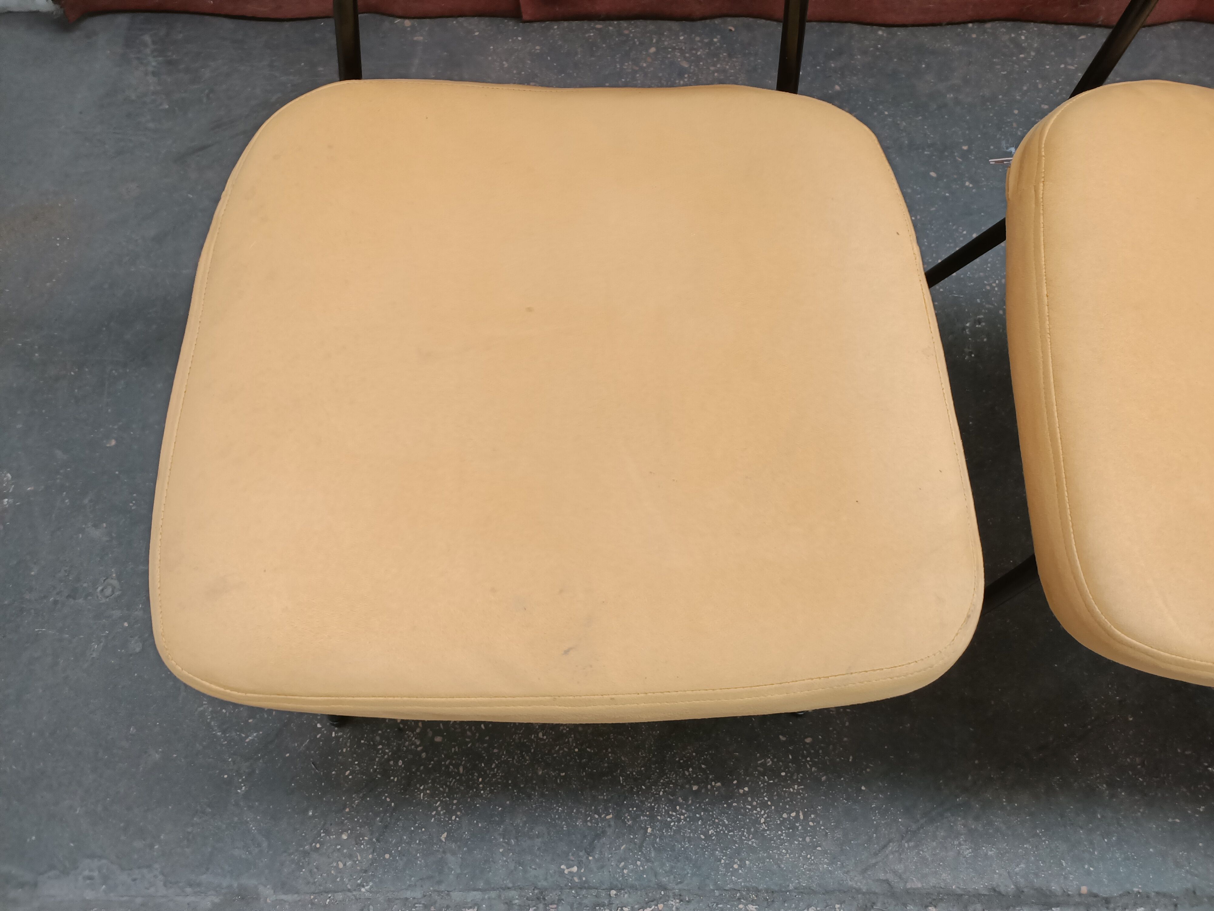 Set de 4 André Simard chairs